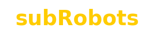 subRobots Logo